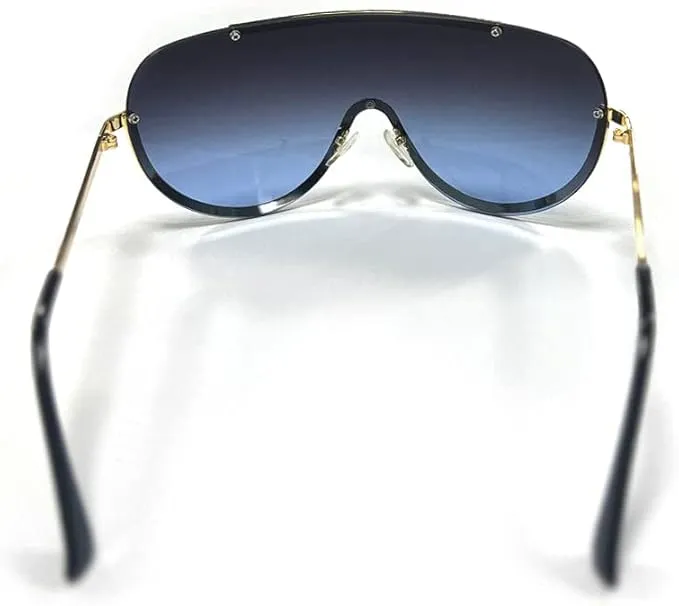 CRONY YJ-006 One-piece-style cool sunglasses jelly-colored sea tide trend two-color wild sunglasses