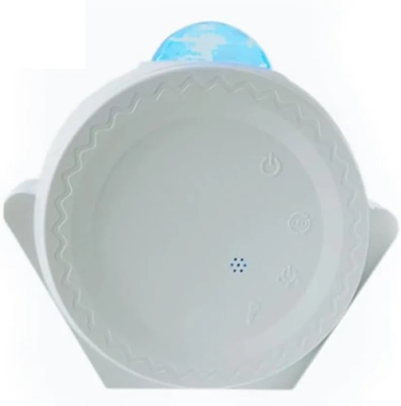 CRONY SC511-01 Touch mode 3-in-1 starry light 3 in 1 water pattern starry sky projector lamp graffiti smart atmosphere night light (White)
