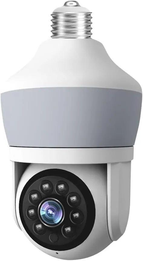CRONY CM-D211EM WIFI-3MP carecam PRO APP Camera with white light