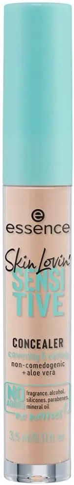 essence skin lovin' sensitive concealer 3.5 ml, 20 medium