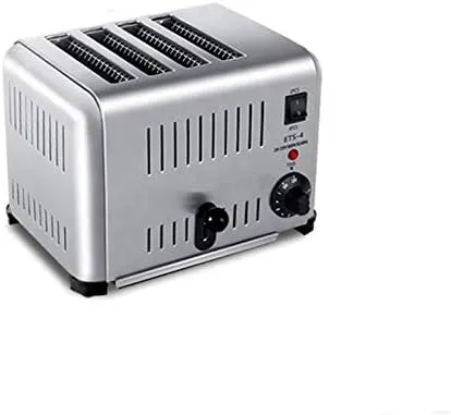 GRACE KITCHEN Commercial Home 4/6 slices electric bread toaster (6 Slices)