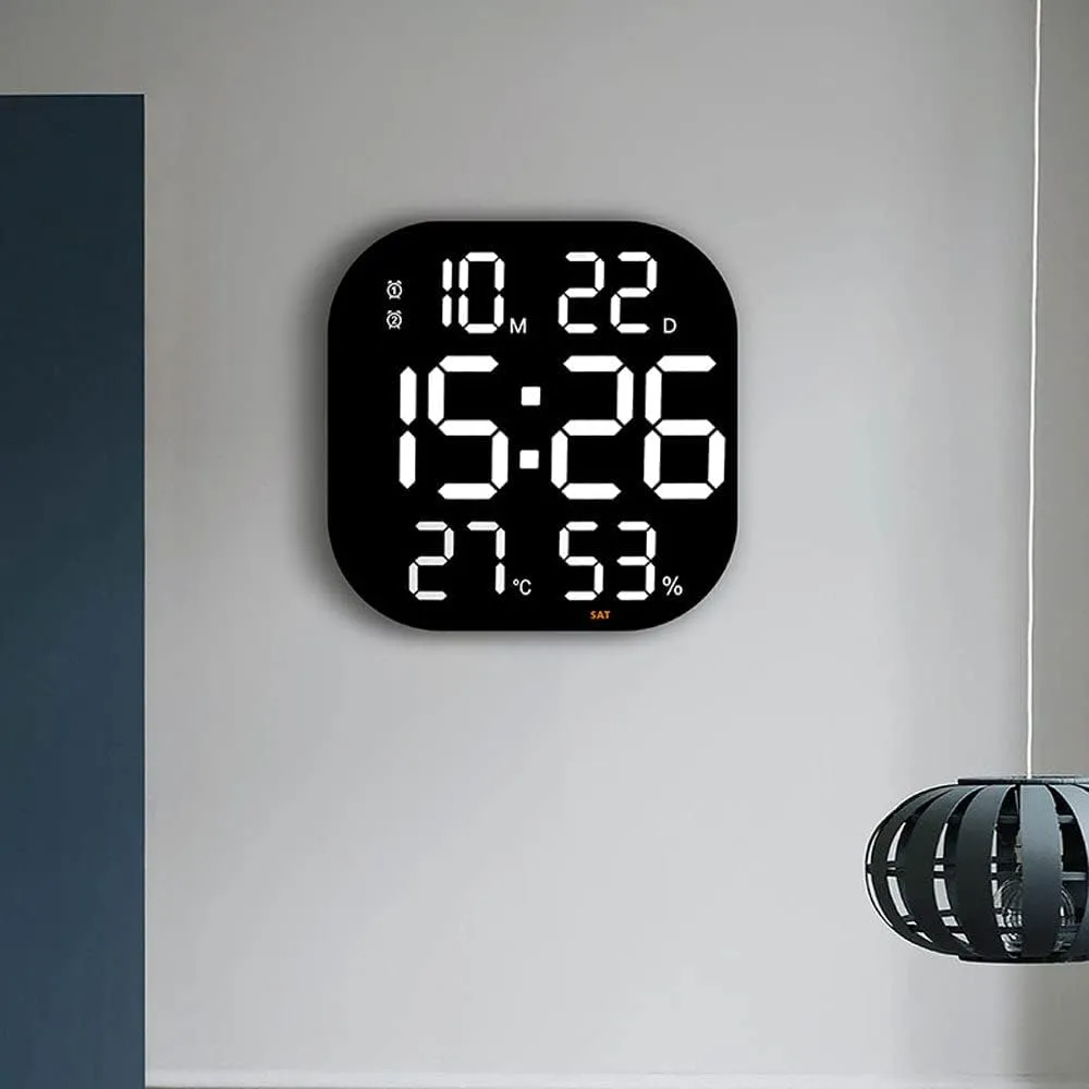 CRONY 6632 Living room countdown timer gym wall clock led acrylic decoration creative large electronic clock wall hanging