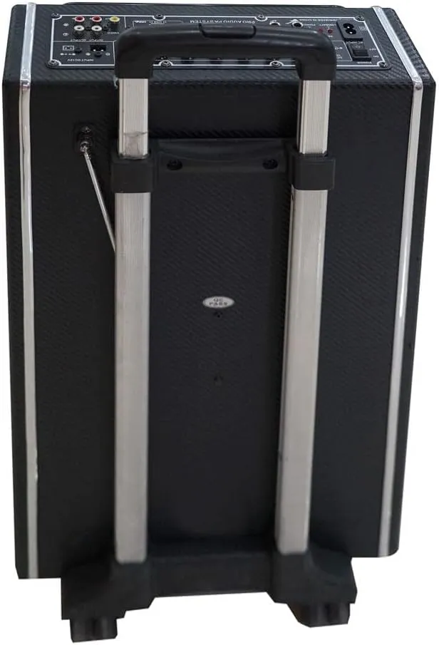 CRONY A109DPI speaker Square dance sound outdoor pull rod audio box with wireless microphone video playback