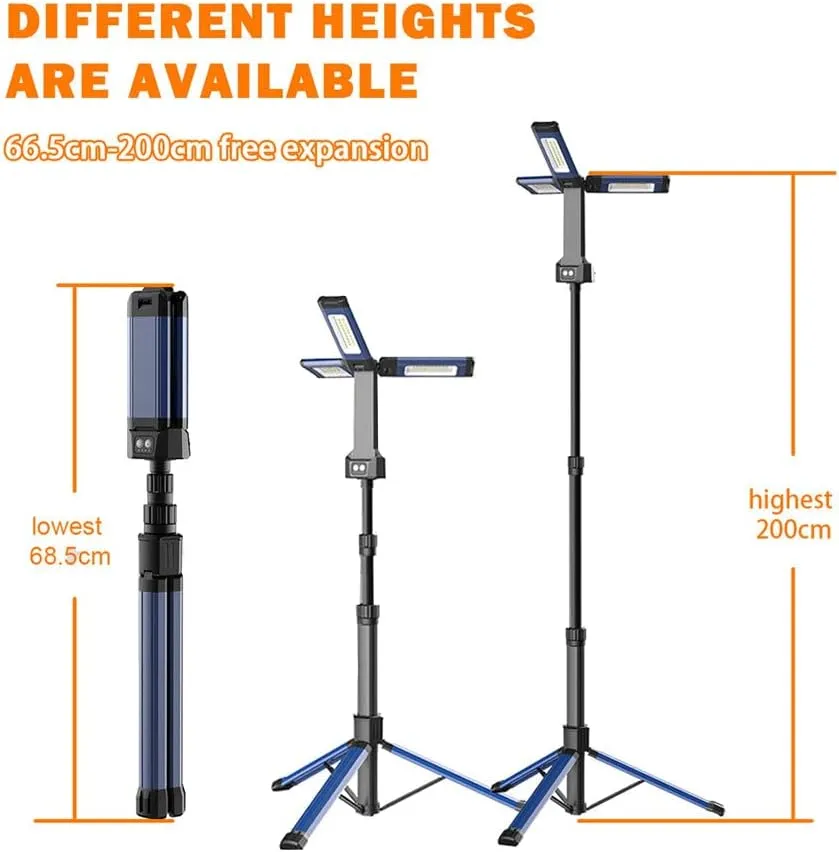 CRONY VIP-12 Outdoor multi-function lamp portable camping hiking flexible 2000lm mini size multifunctional outdoor work light