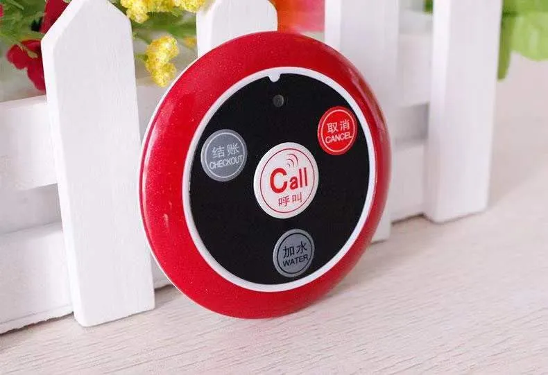 CRONY 3 Key Wireless Calling System Wireless Pager Calling System Restaurant Guest Paging System