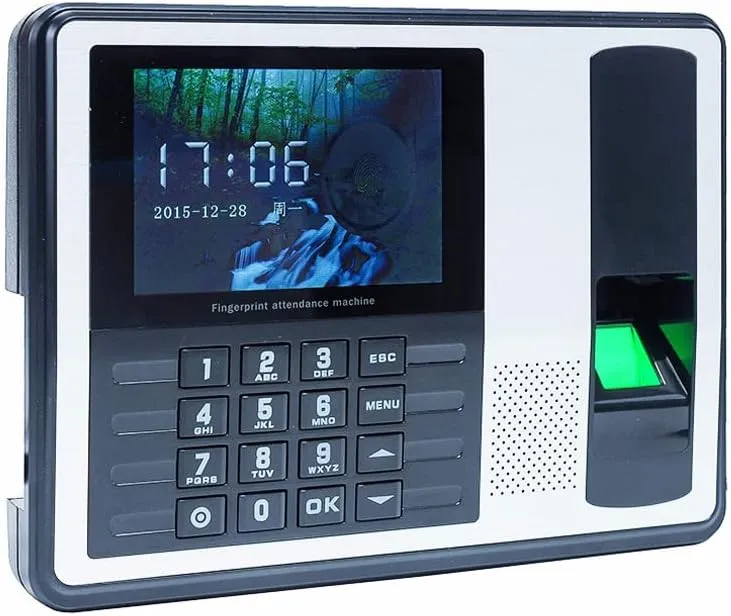 CRONY A7-T Fingerprint Attendance Large Color Screen Tcp Ip Wifi Based Fingerprint Biometric Time Attendance System Free Sdk