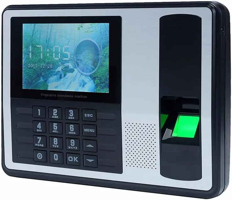 CRONY A7-T Fingerprint Attendance Large Color Screen Tcp Ip Wifi Based Fingerprint Biometric Time Attendance System Free Sdk