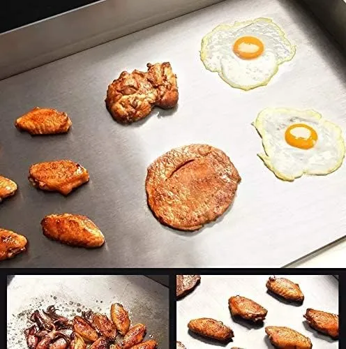 820 Easy Operating BBQ Griddle Full Flat Smooth Plate Electric Grill For Kitchen Equipment