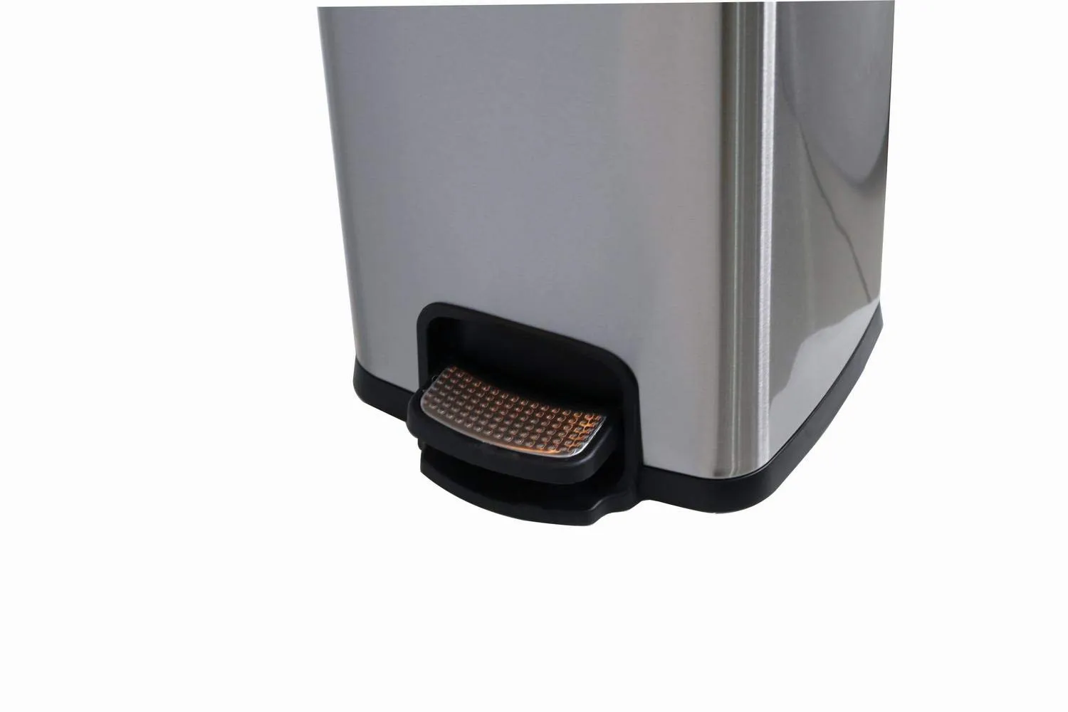 GRACE KITCHEN Stainless Steel Step-on Trash Bin with Easy-close Lid (20L)