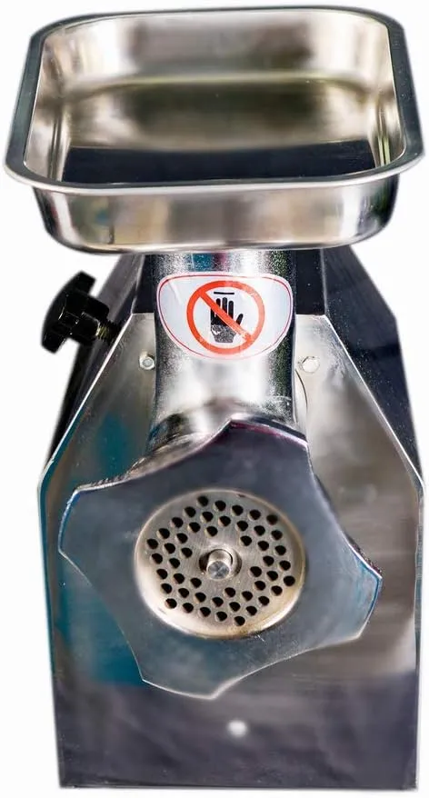 GRACE KITCHEN Commercial Stainless Steel Meat Grinder Meat Mincer Machine 22mm Diameter Blade 160kg/Hour