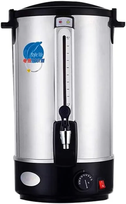 GRACE KITCHEN Commercial Electric Water Boiler Warmer Hot Water Kettle Dispenser (8 Liters)