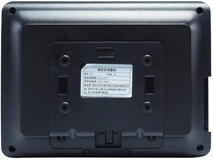 CRONY A7-T Fingerprint Attendance Large Color Screen Tcp Ip Wifi Based Fingerprint Biometric Time Attendance System Free Sdk