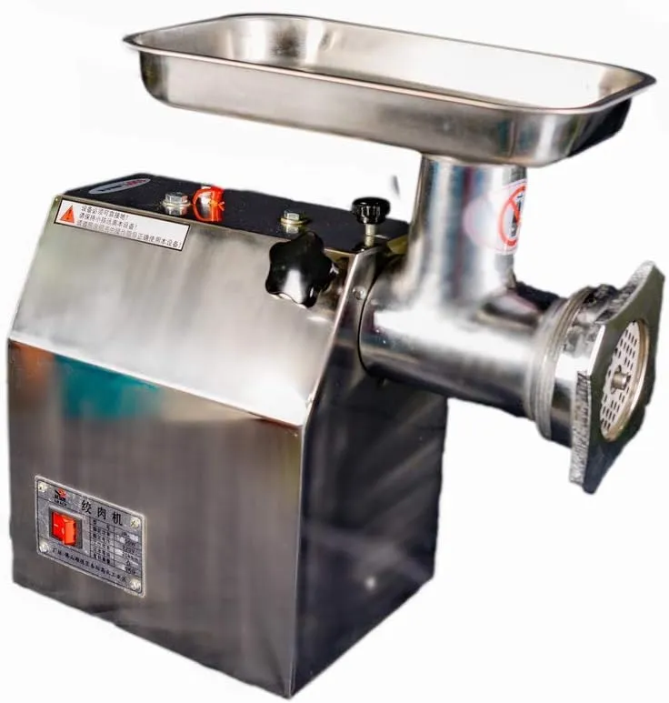 GRACE KITCHEN Commercial Stainless Steel Meat Grinder Meat Mincer Machine 22mm Diameter Blade 160kg/Hour