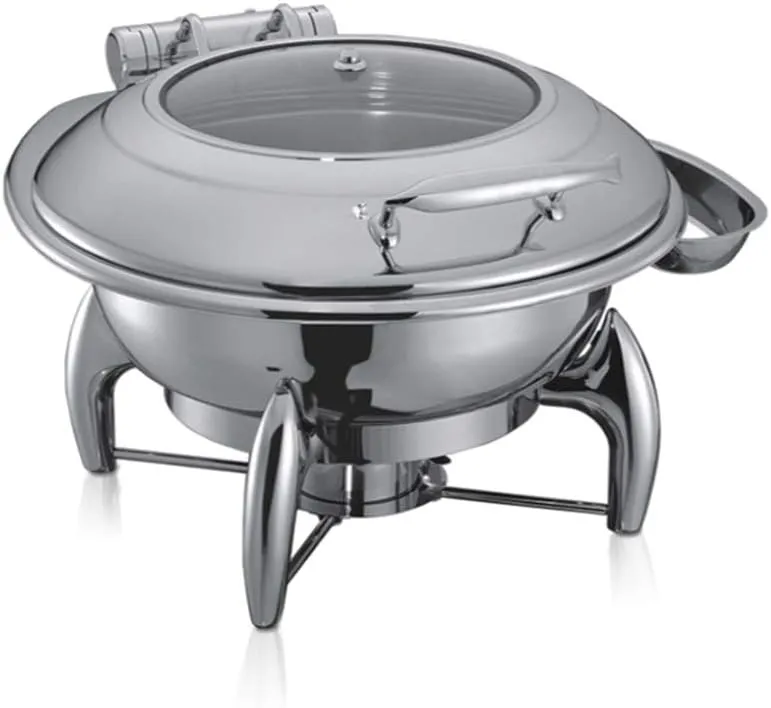 GRACE KITCHEN Hotel restaurant supplies catering Buffet Servers And Warmers Large Capacity Chafing Dish (Luxury chafing dish 6 liters)