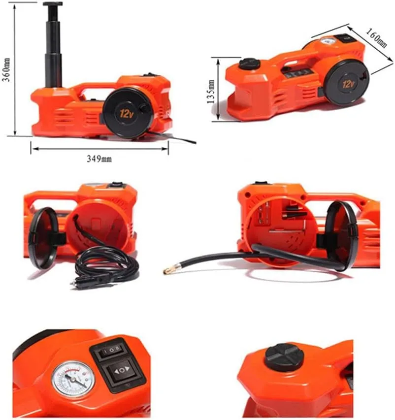 CRONY car jack Car Electric Jack Car Air Pump Car Electric Wrench 3 in 1 Auto Multi Function Tool