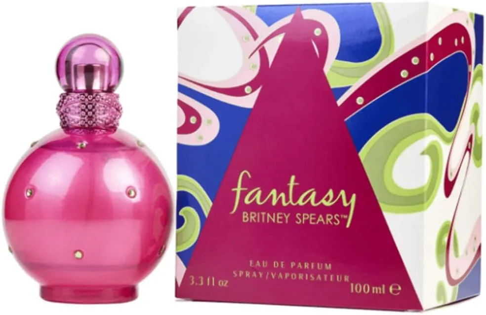 britney spears fantasy eau de parfum for women, 100 ml, pink