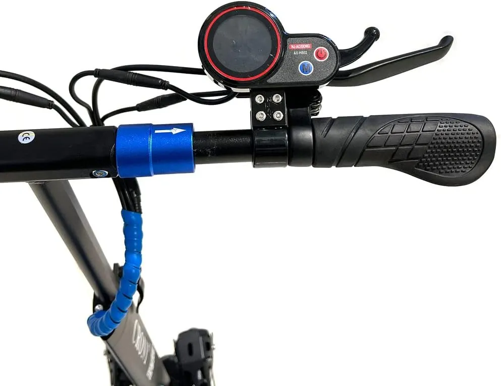 CRONY V10-4 Fast Speed E-scooter1000w 10inch max speed 65 km/h Fast Speed E-scooter 48v 1000w electric scooter blue