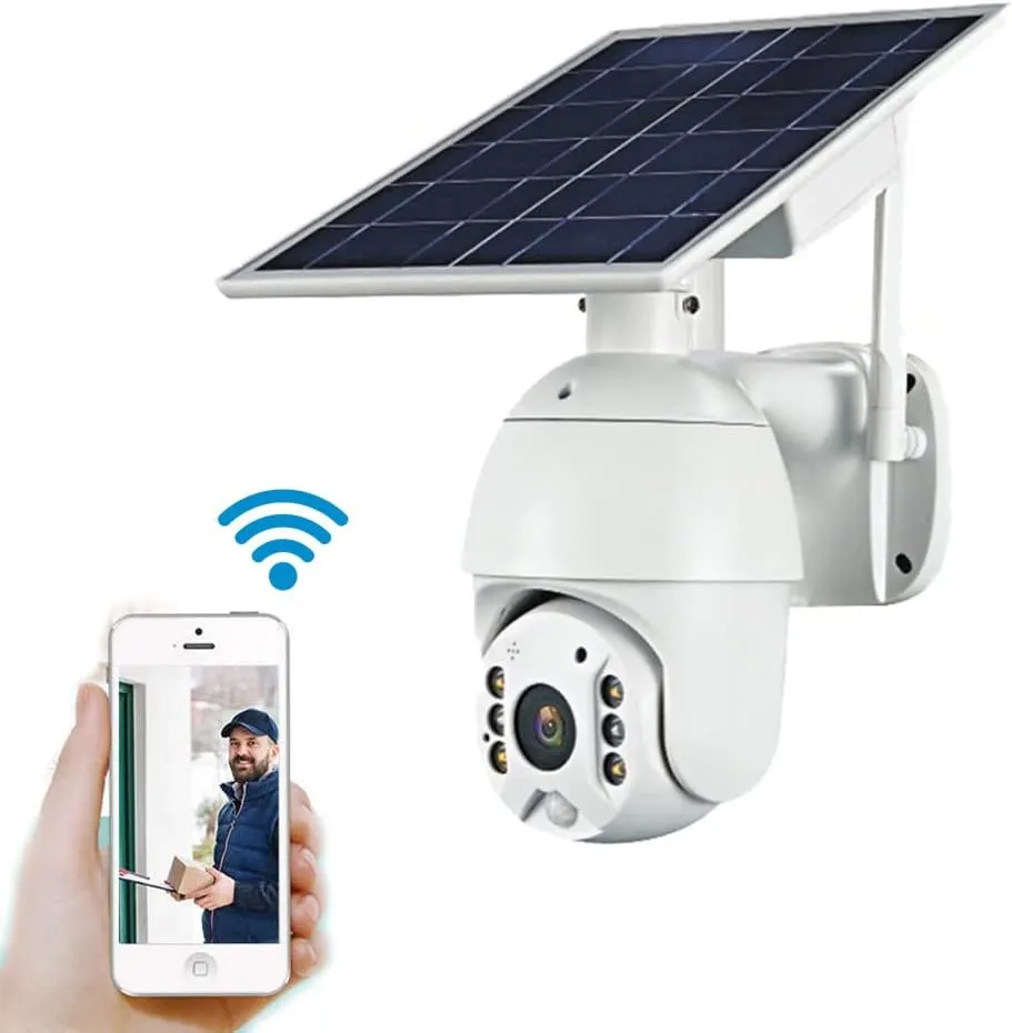 Crony Rbx-S10-Wifi 1080P 5MP HD Solar Panel Outdoor Surveillance Waterproof CCTV Camera
