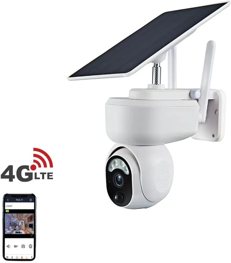 Crony 4G Rbx-S30 Low Power 4G Solar Camera 1080P 2Mp Pir Cctv Surveillance Security Light Solar Panel Ip Camera