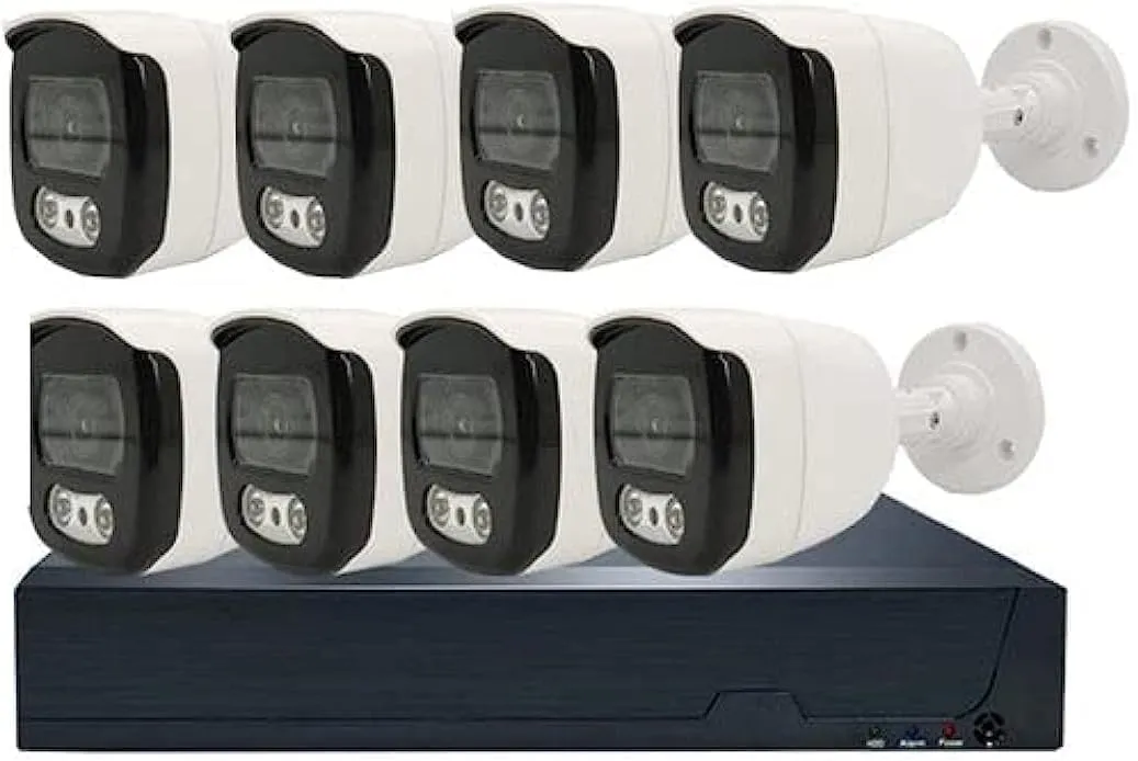 CRONY DVR KIT 8ch Full HD Outdoor Waterproof Camera DVR Kit Combo Cctv Camera Kit