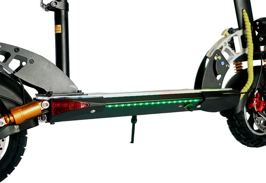 CRONY V10+ Electric Scooter 1500W, Fast Portable Commuter E-Scooter with Mobile Holder, 55-68KM/H Speed, 30-45KM Range, Triple LED Lights, App Control, Disc Brakes