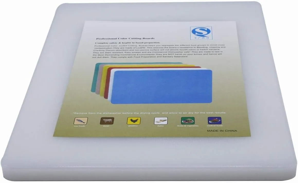 GRACE KITCHEN 60X40X2CM White Commercial Chopping Board/Cutting Board