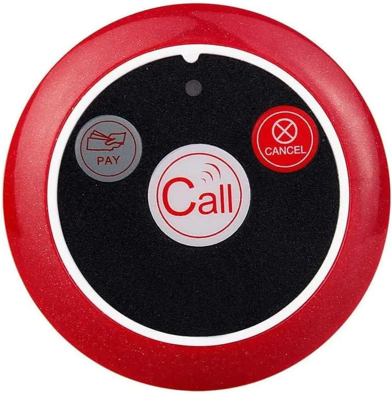 CRONY 3 Key Wireless Calling System Wireless Pager Calling System Restaurant Guest Paging System