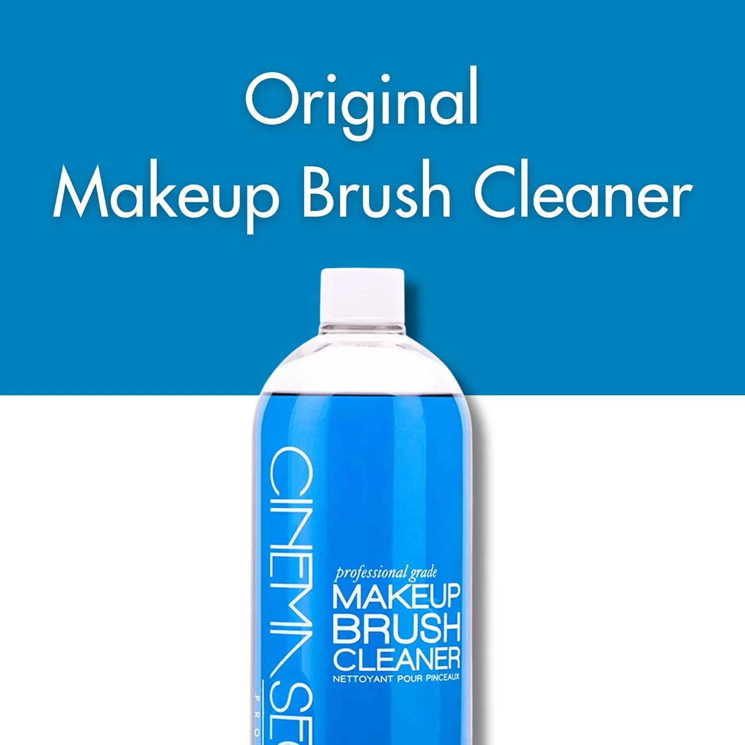 Cinema Secrets, BR016, Makeup Brush Cleanser, clear