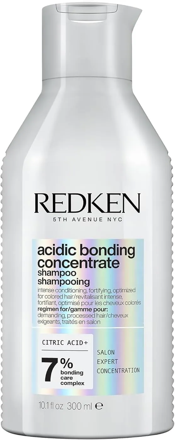 redken | pflegendes haarshampoo mit intensivem schutz vor farbverlust, konzentrierte all in one formel, acidic bonding concentrate shampoo, 1 x 300 ml