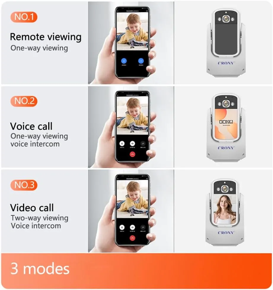 CRONY C20 1080P Video Calling WIFI HD Camera Video Calling 2 Way Audio 1080P HD Security WiFi Camera