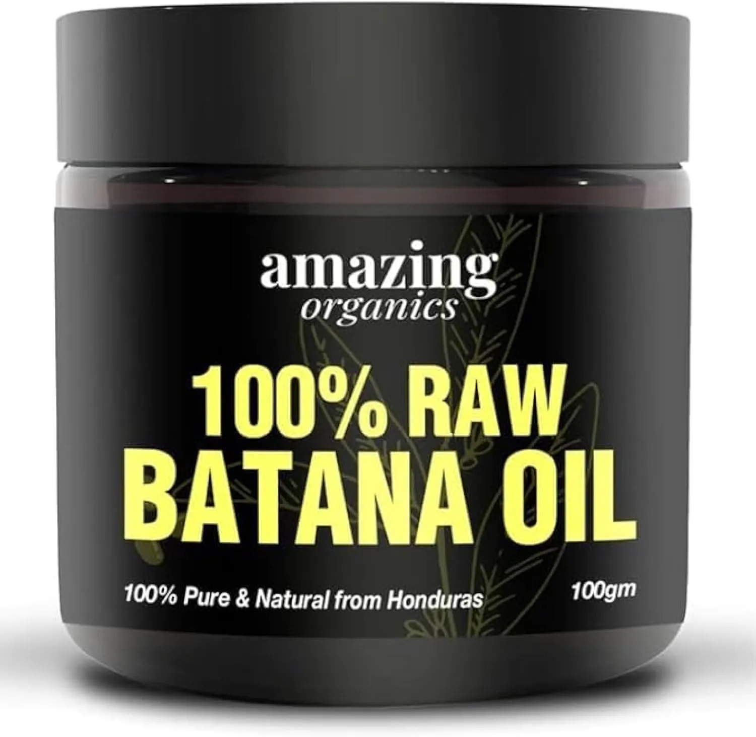 amazingorganics raw batana oil pure, unprocessed for hair and skin nourishment