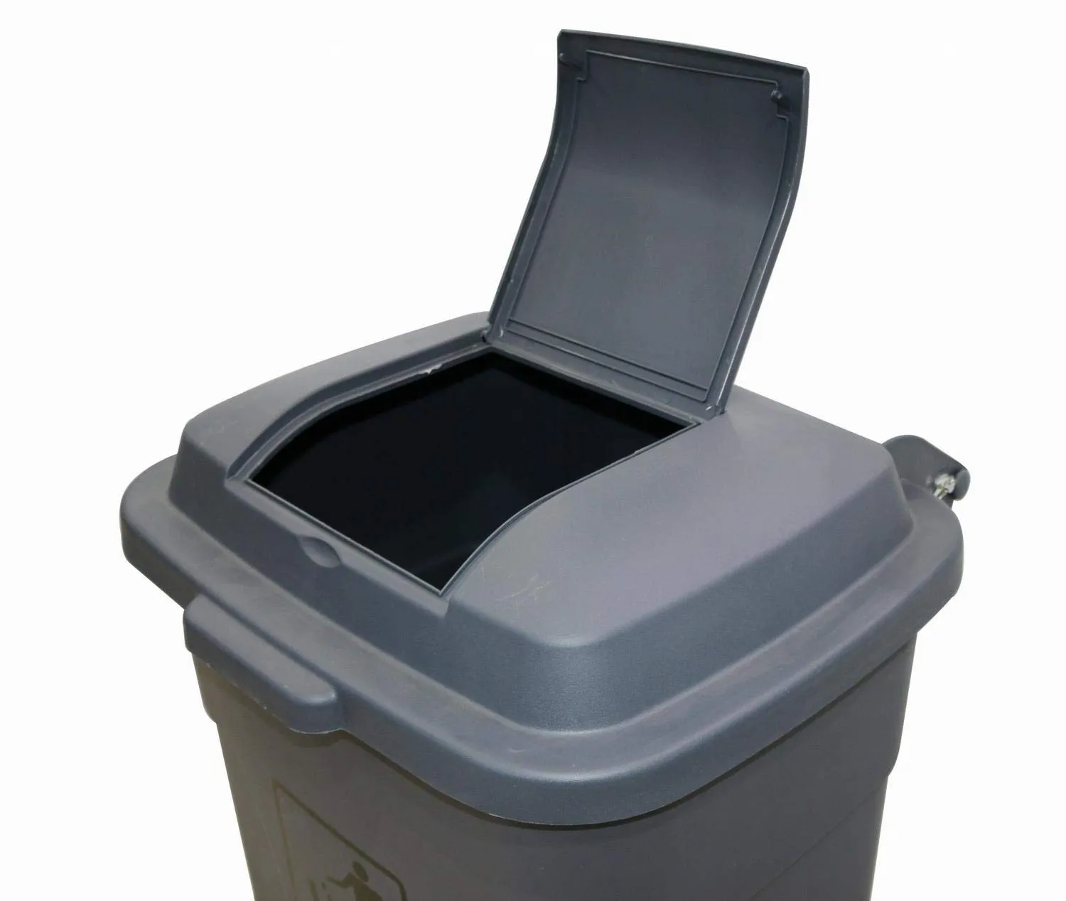 GRACE KITCHEN Garbage Bin with Side Pedal (Grey,120L)