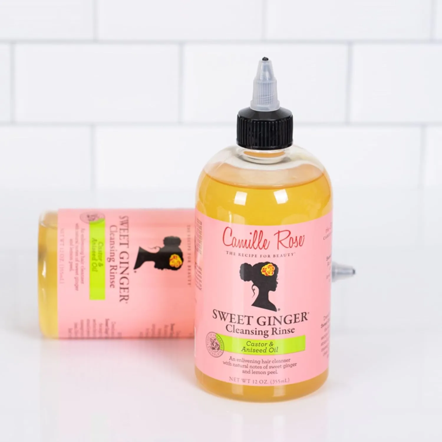 camille rose sweet ginger cleansing rinse 12 oz