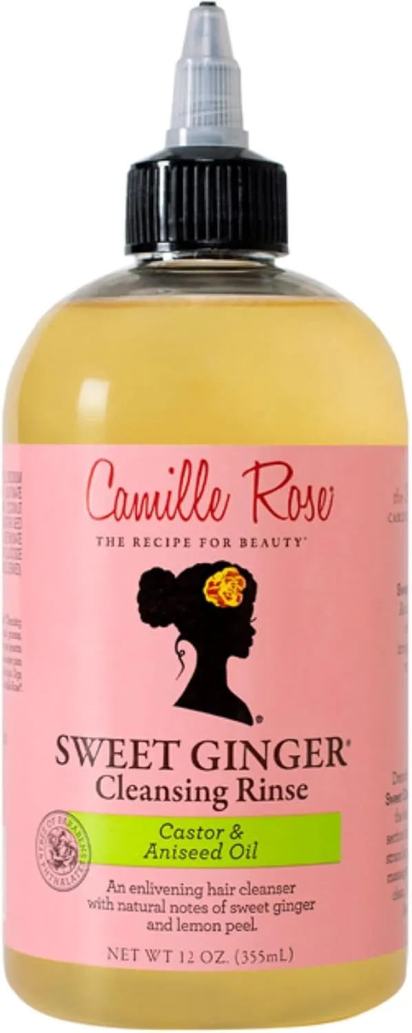 camille rose sweet ginger cleansing rinse 12 oz