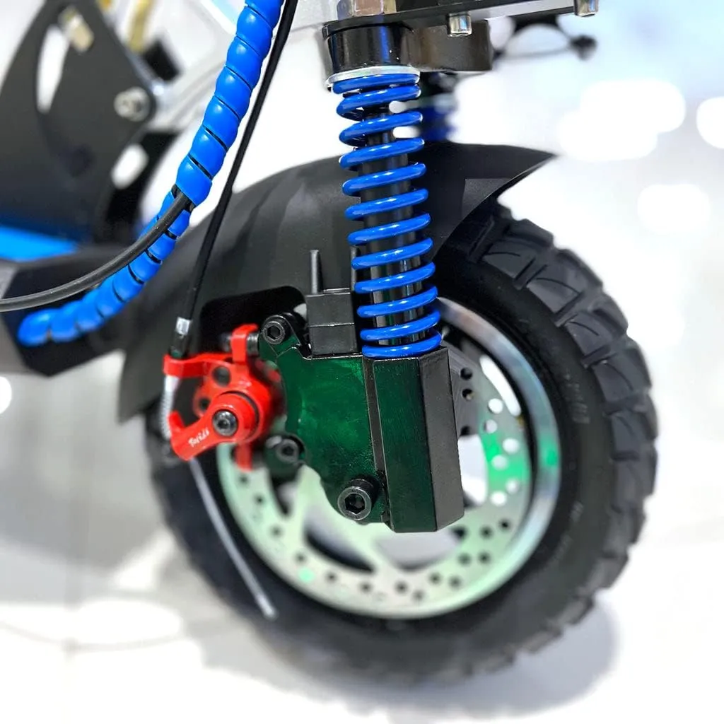 CRONY V10-4 Fast Speed E-scooter1000w 10inch max speed 65 km/h Fast Speed E-scooter 48v 1000w electric scooter blue