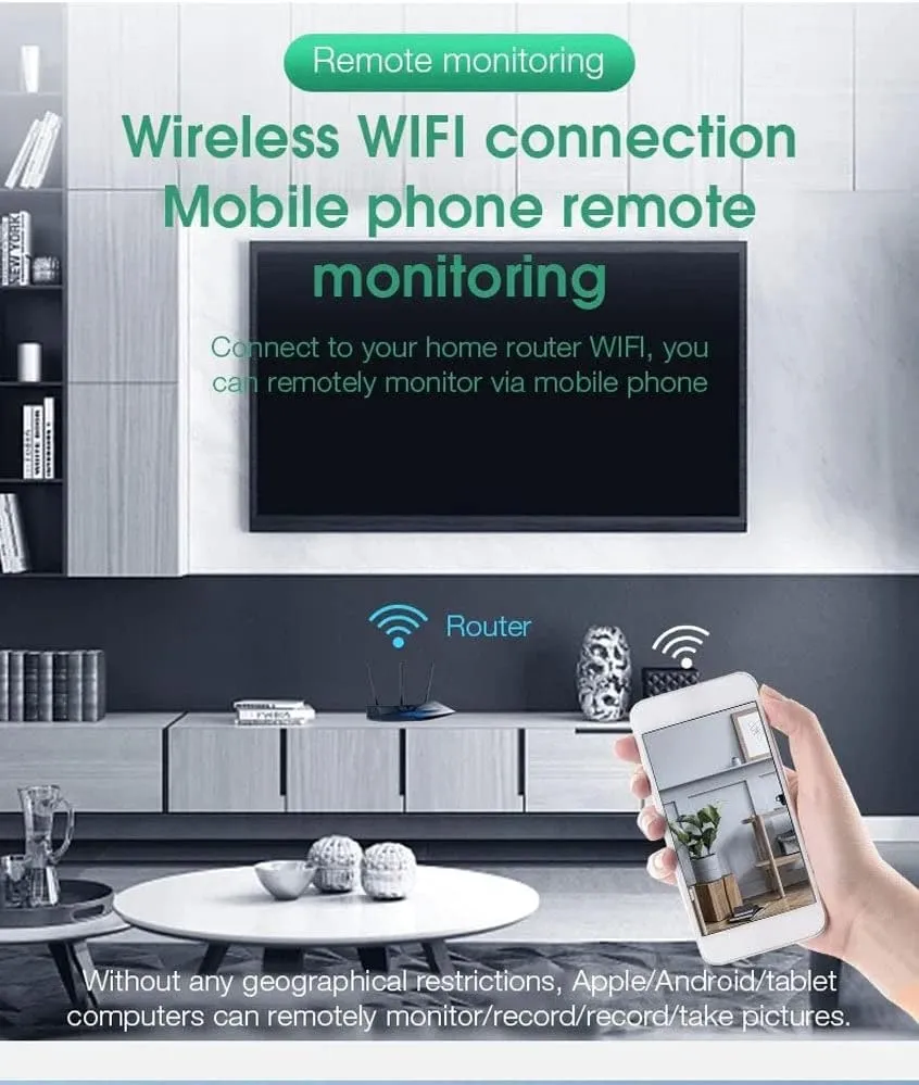 CRONY W10 Wifi iWFCam 1080P Camera HD Mini Wireless Wifi Camera with Motion Detection