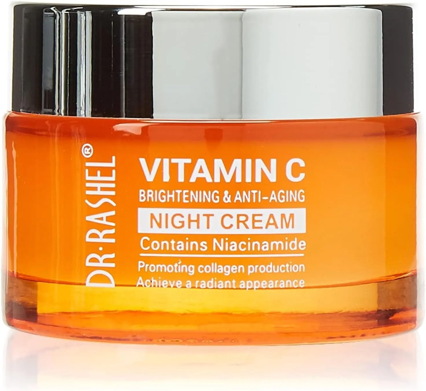 dr. rashel vitamin c brightening & anti aging night cream, white 50g