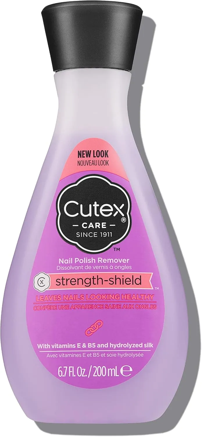 cutex nail polish remover strength shield 200 ml