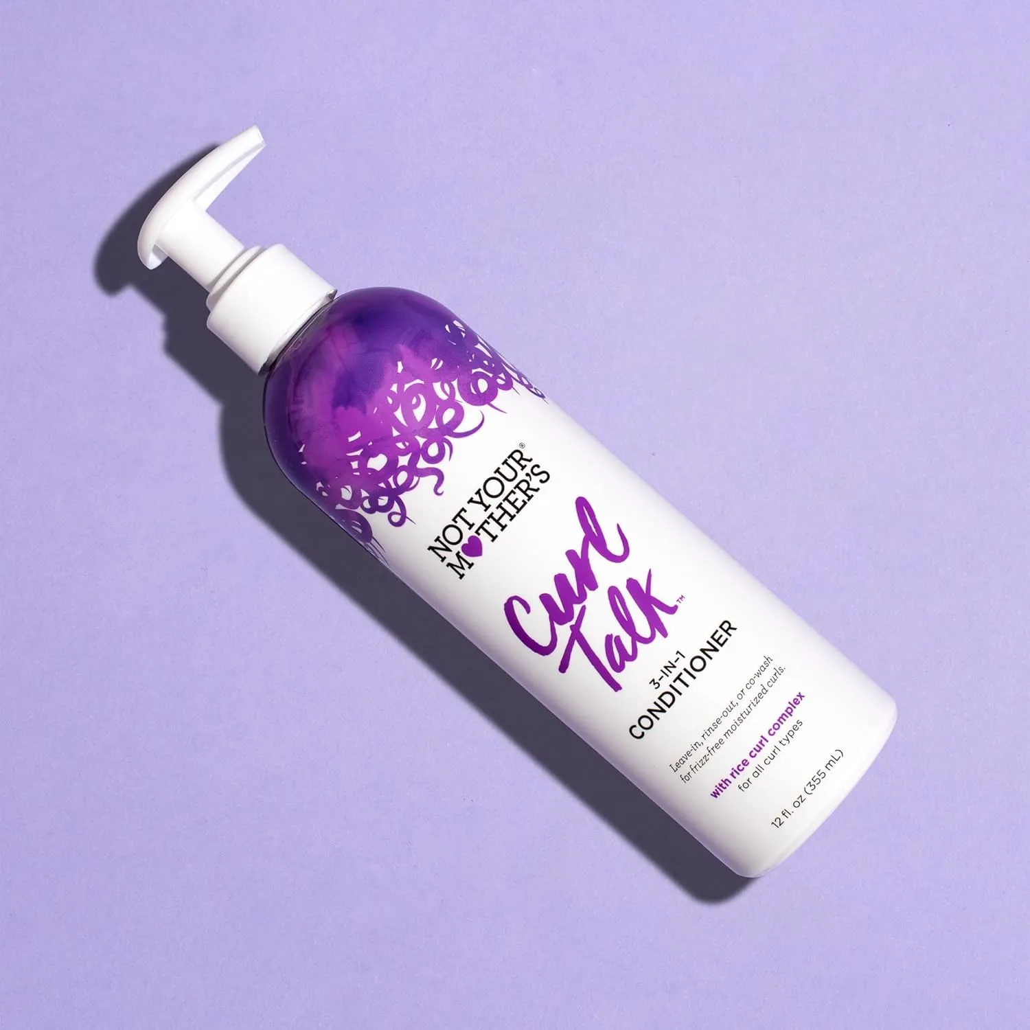 not your mother's curl talk shampoo & conditioner set, 12 fl oz each