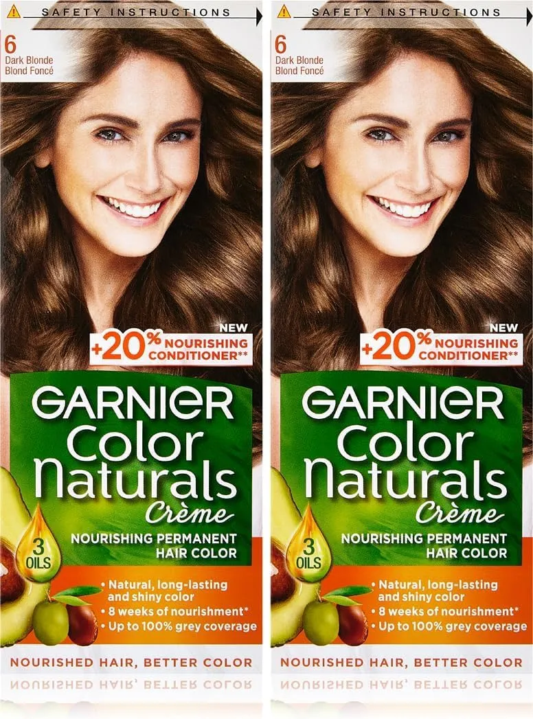 garnier color naturals shade 2 twin pack,60 ml x 2
