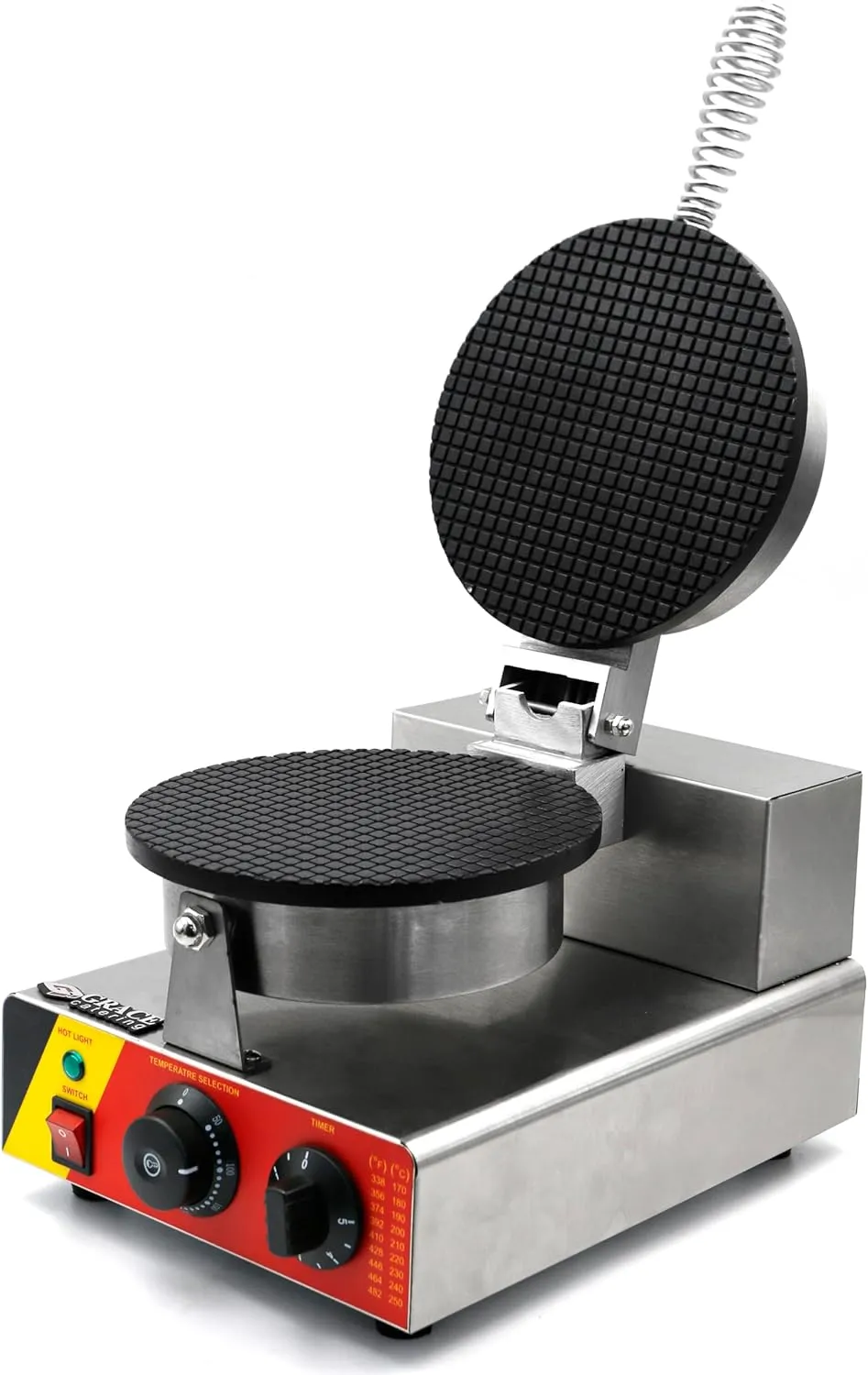 GRACE KITCHEN Ice cream cone waffle baker machine waffle corn maker