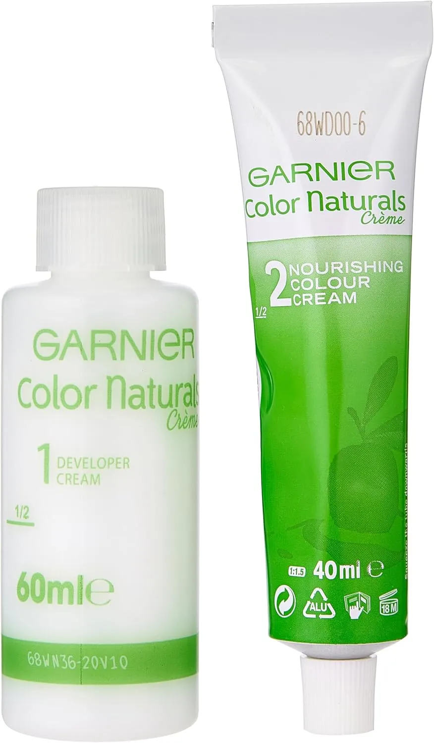 garnier color naturals shade 2 twin pack,60 ml x 2