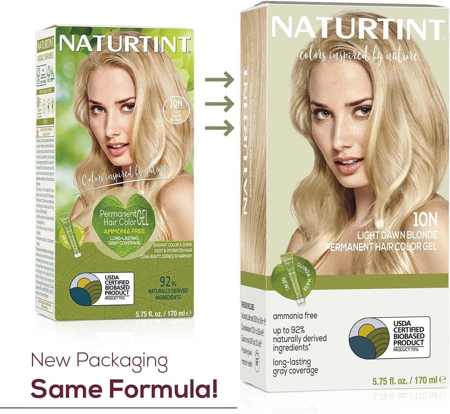 naturtint hair color,10n,lt dawn bl, 5.28 fz