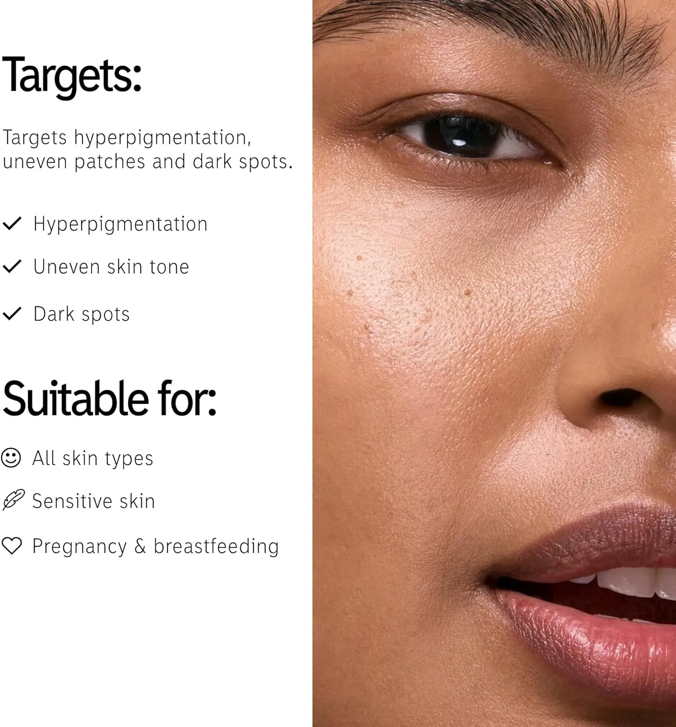 the inkey list 2% tranexamic acid treatment serum to reduce hyperpigmentation and target uneven patches and dark spots 30 ml (pack of 1)