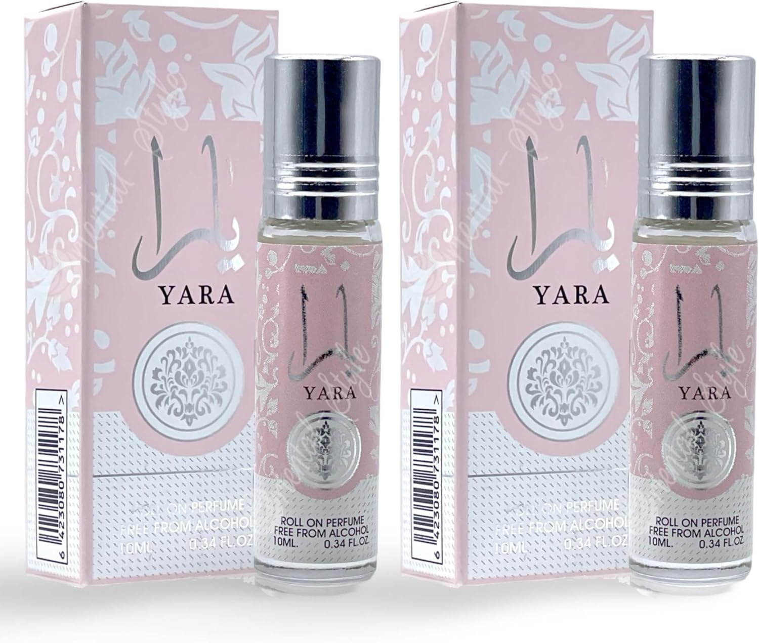 odorz yara roll on perfume oil for women, alcohol free, long lasting fragrance, 10 ml women’s perfume, ideal for travel and gifts, perfume for women (pack of 2)