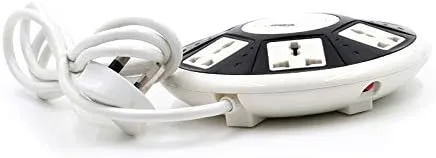 CRONY Ufo 5 Way Socket With 2 Usb