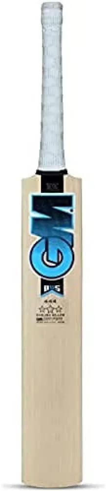 GM Diamond 444 English Willow Cricket Bat For Men | Short Handle| Ready to Play | Lightweight | Free Cover