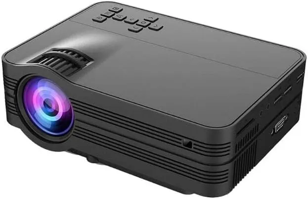 CRONY Ub-10 Puls Projector Mini Led Projector Home Theater | Black