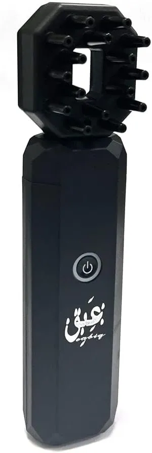 CRONY 005 Comb Bukhoor Oud Upright Comb electric bakhoor Luxury Incense Burner Black