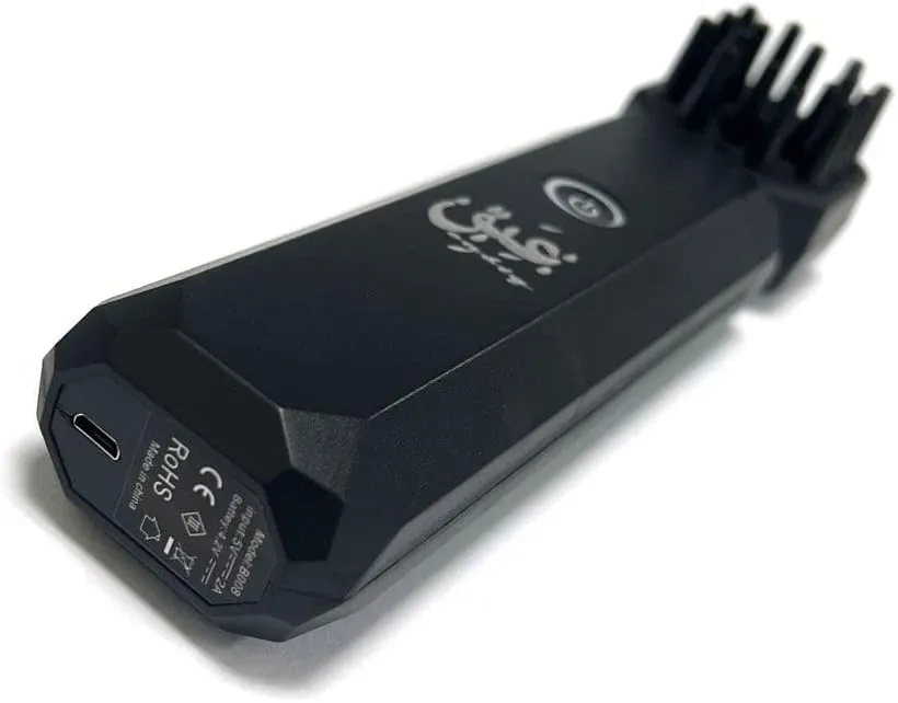 CRONY 005 Comb Bukhoor Oud Upright Comb electric bakhoor Luxury Incense Burner Black